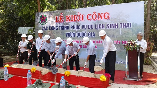 Lễ khởi công xây dựng các công trình phục vụ du lịch sinh thái Vườn quốc gia Lò Gò - Xa Mát