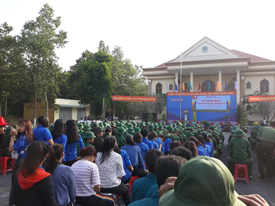 Hội trại tòng quân năm 2019 huyện Tân Biên được tổ chức tại Vườn quốc gia Lò Gò – Xa Mát