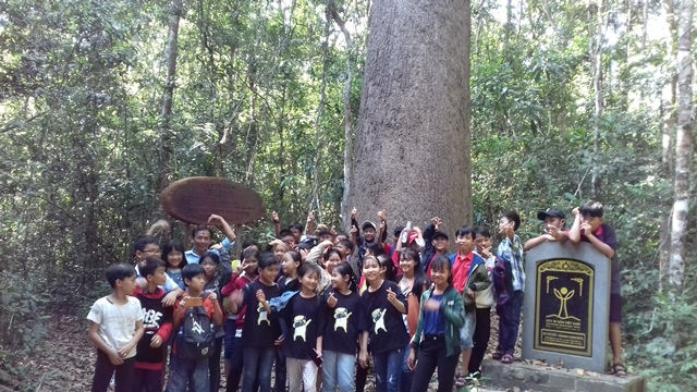 Vườn quốc gia Lò Gò – Xa Mát tổ chức hoàn thành kế hoạch tuyên truyền giáo dục về bảo vệ môi trường cho học sinh 01 ngày ngoài thực địa năm 2018