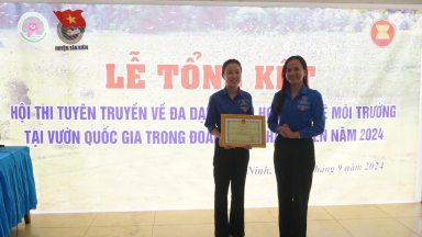 Lễ tổng kết Hội thi tuyên truyền về đa dạng sinh học, bảo vệ môi trường  trong đoàn viên thanh niên năm 2024